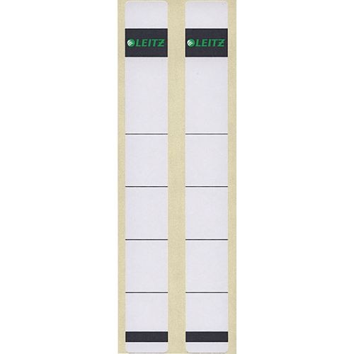 Ordnerrugetiketten leitz grijs 10 stuks papier