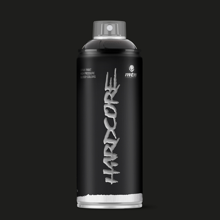 Mtn 1070566 - hc2 satin black 400ml | 3 stuks