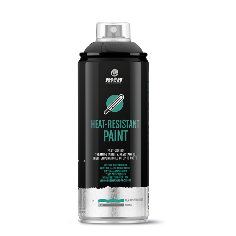Mtn 1070491 - pro heat resistant: heat resistant black | 3 stuks