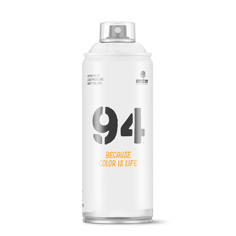 Mtn 1070567 - 94 rv-9010 white 400ml | 3 stuks
