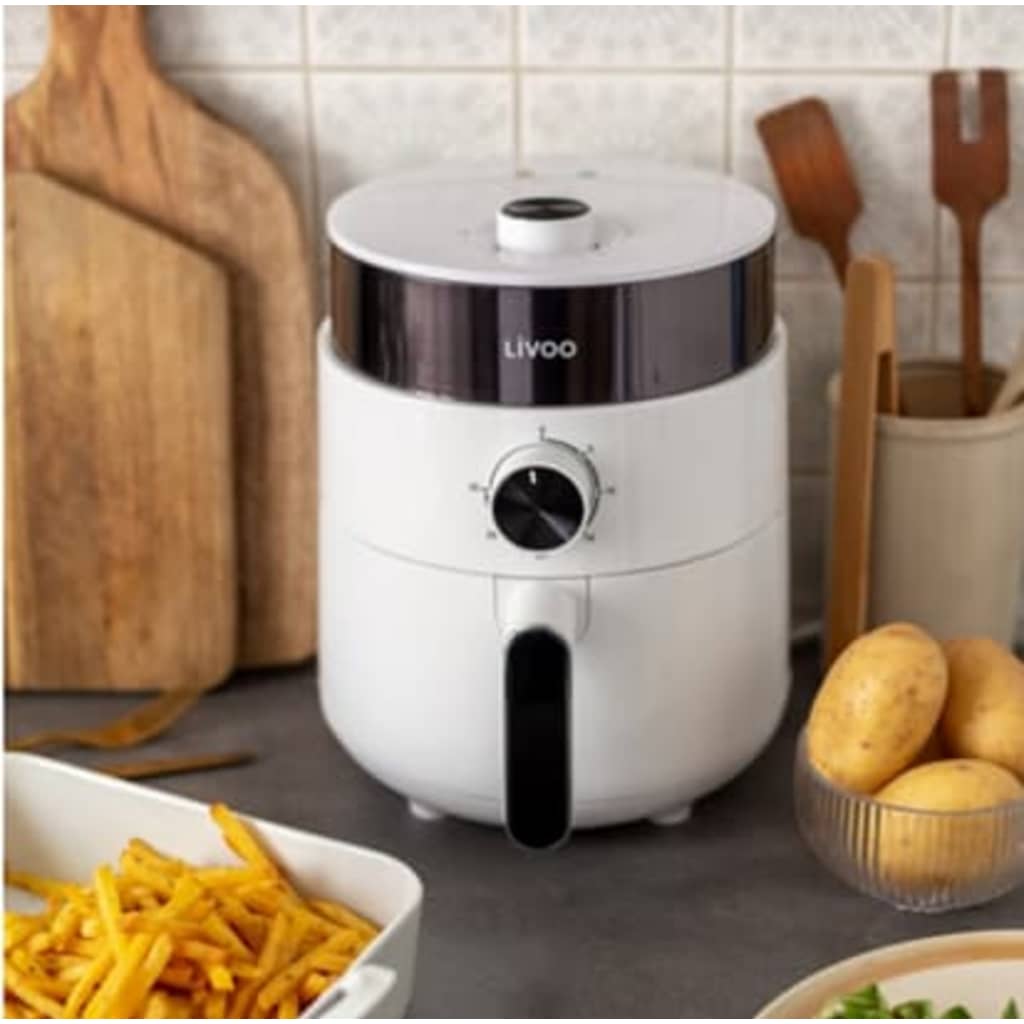 Livoo Livoo Airfryer multifunctioneel 1200 W 2,5 L wit