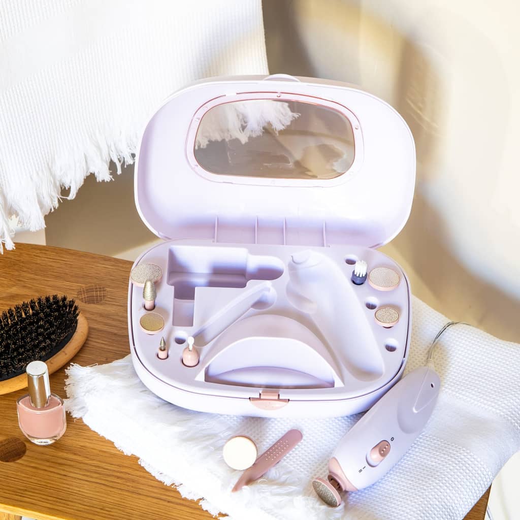 Livoo Livoo Manicure- en pedicureset wit