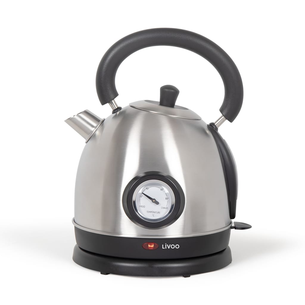 Livoo Livoo Fluitketel met temperatuurregeling 1,8 L 1800 W zilverkleurig