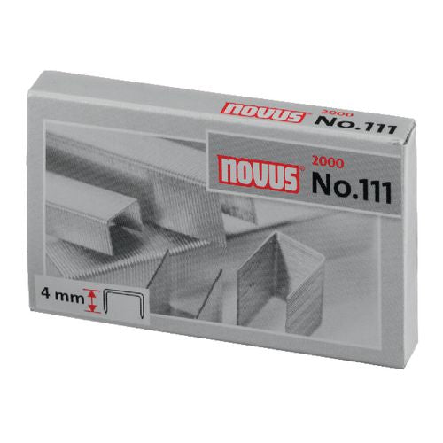 Nietjes novus zilver nr. 111 staal 2.000 stuks 15 vel