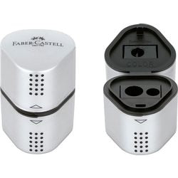 Puntenslijper grip 2001 faber castell drievoud zilver