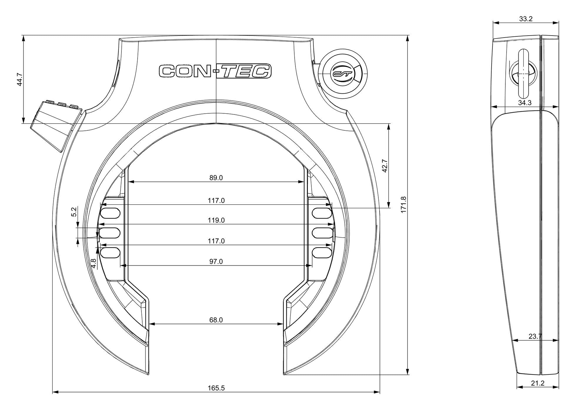 Contec ringslot powerloc xl ct framelock powerloc ct1xl r oem