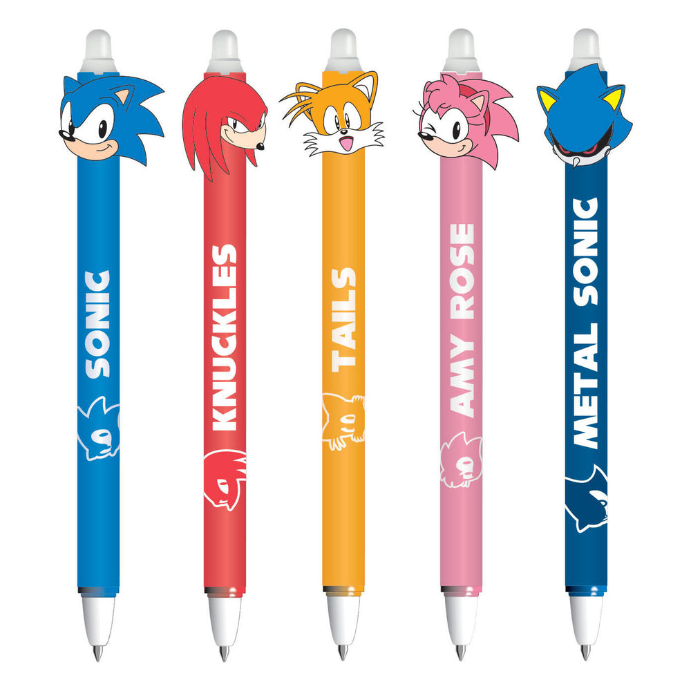 Sonic the hedgehog uitwisbare gelpen