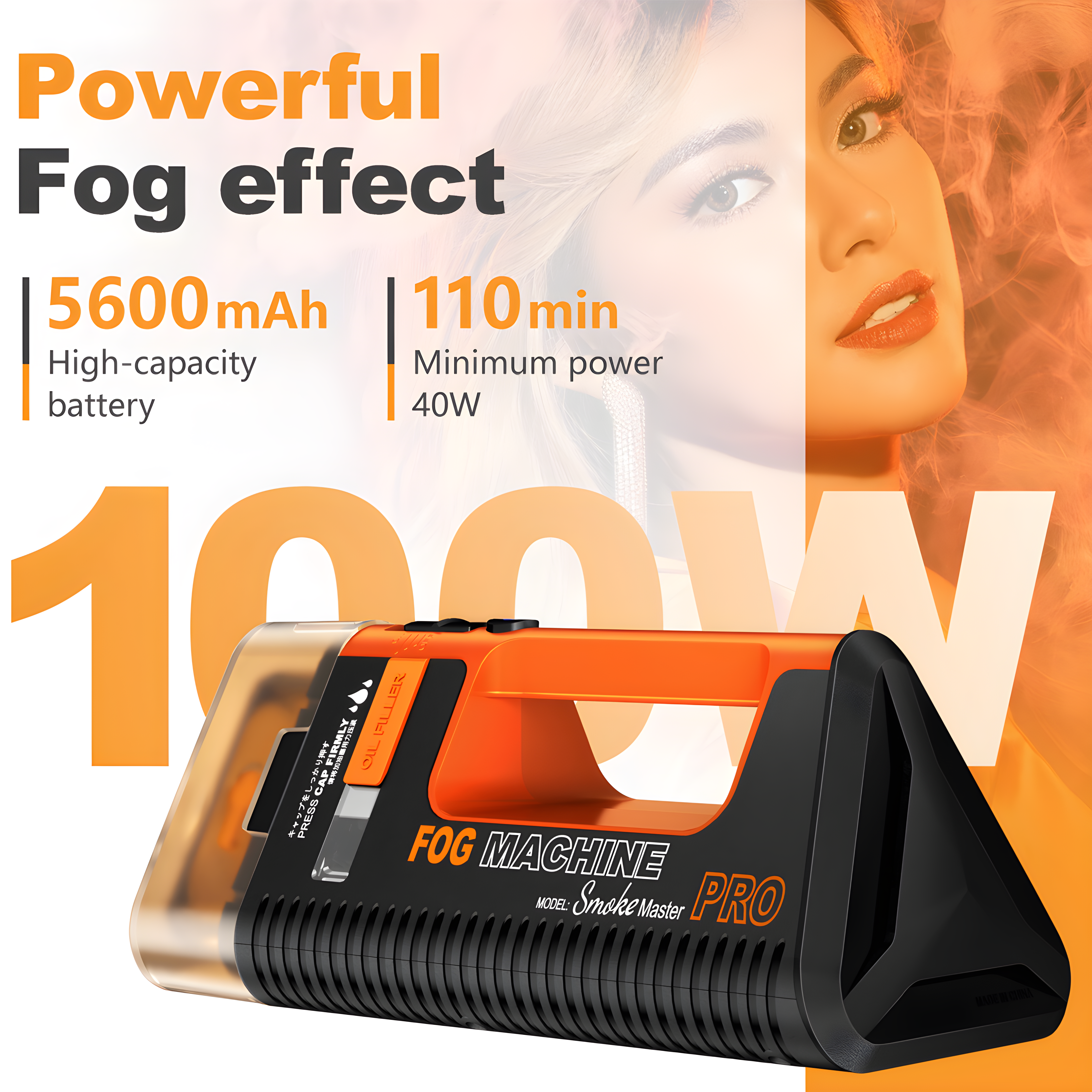Lensgo handheld rookmachine smoke master pro