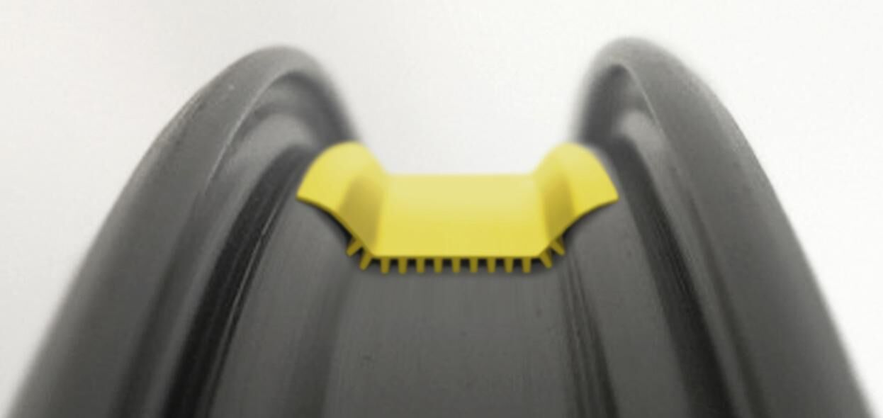 Herrmans velglint hpp rim tape hpp 26 18-559 yellow