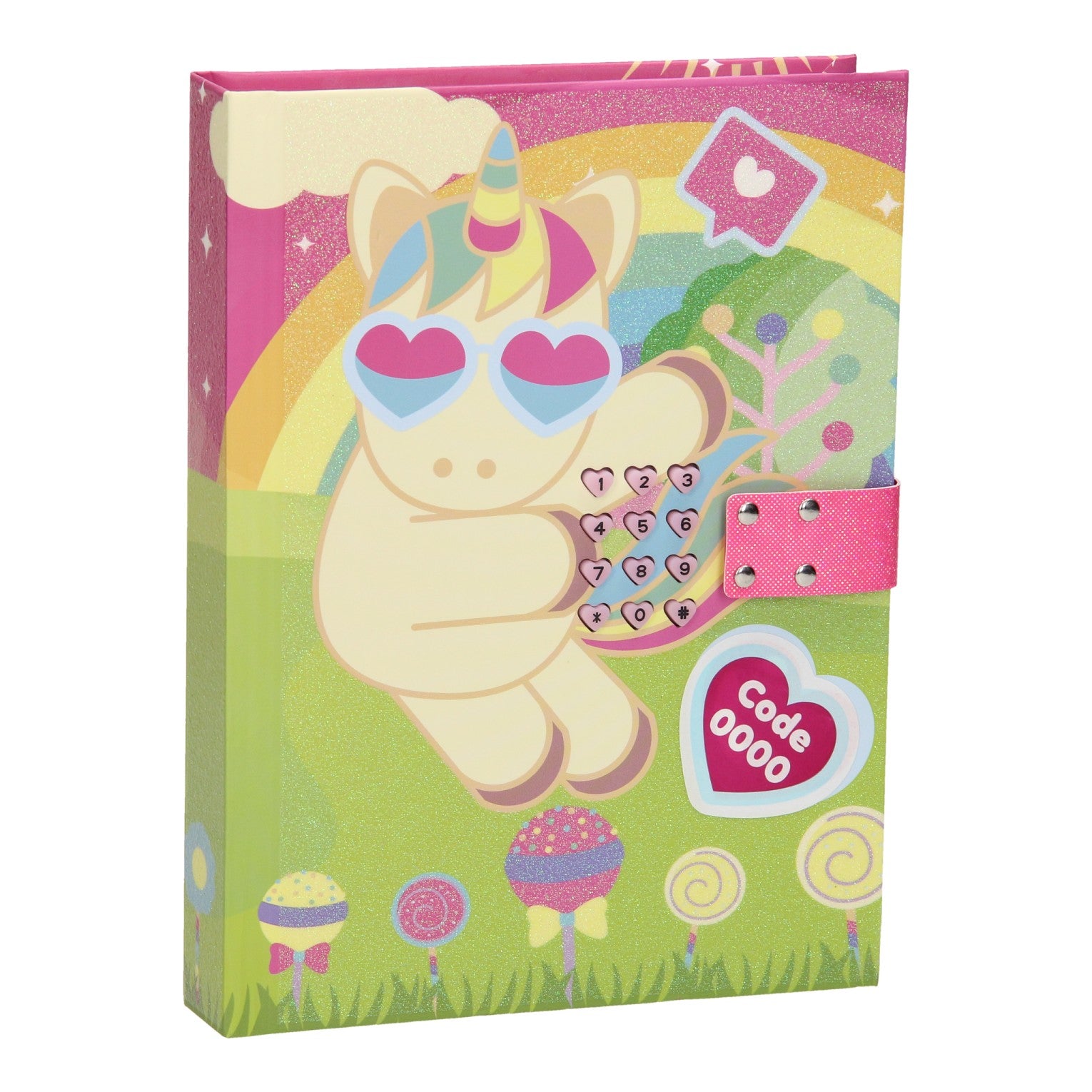 Kinderlicentiedagboek met geheime code zoete dromen
