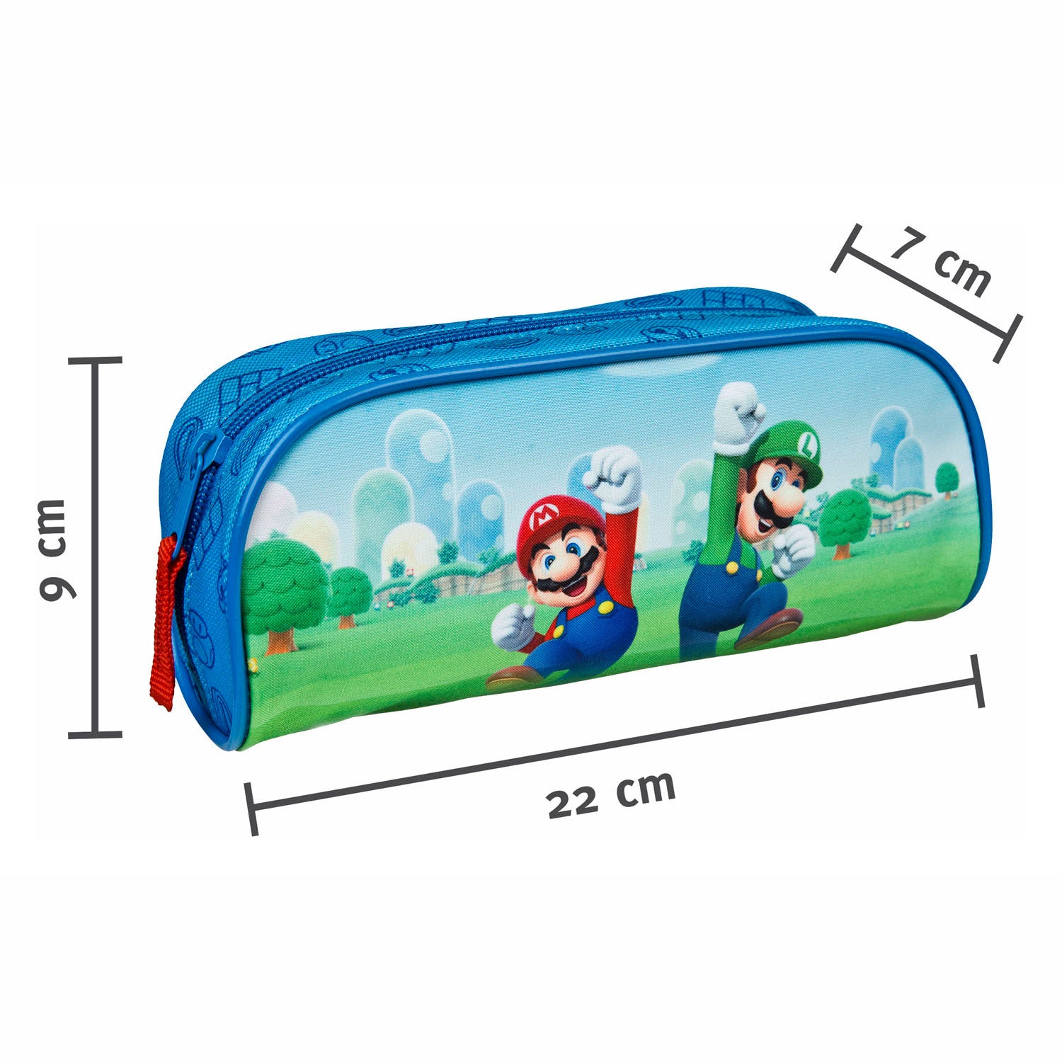 Kids licensing super mario etui voor kinderen - super mario schoolspullen