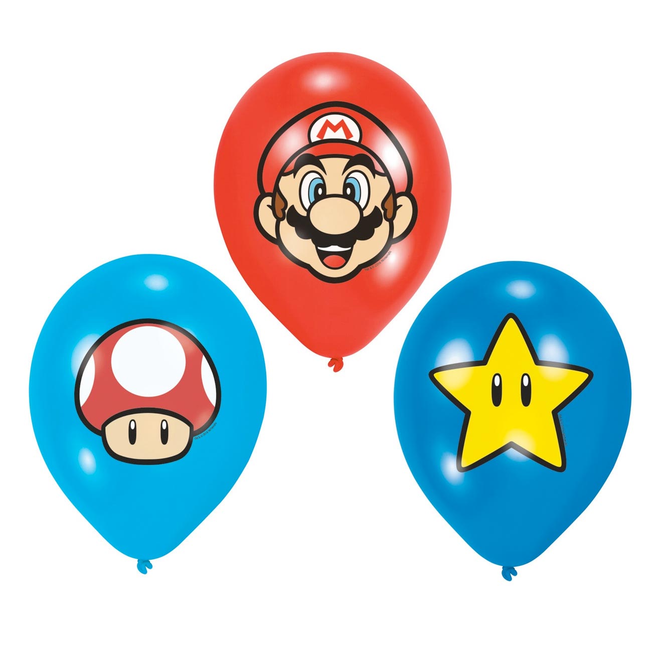 Super Mario Latex Ballonnen, 6e.