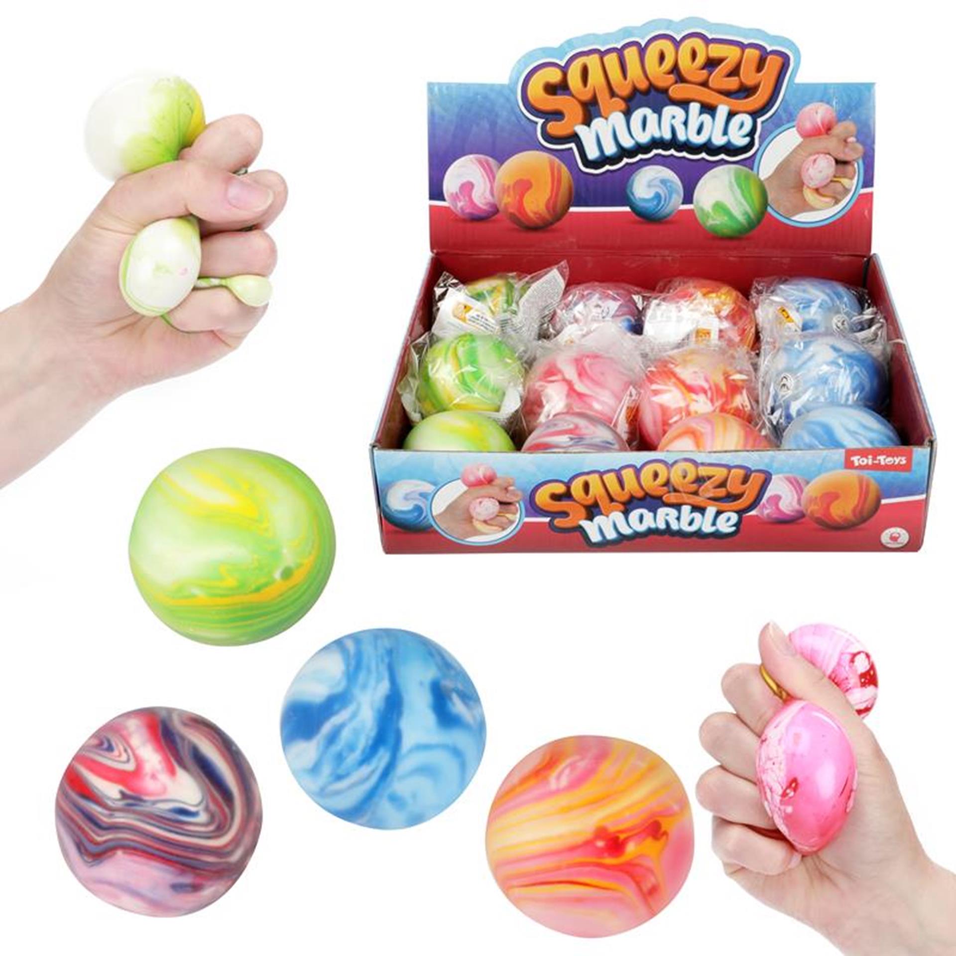 Toi-Toys Knijpbal Knikker