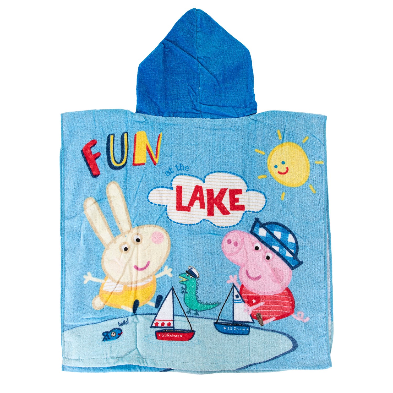 Peppa Pig Handdoekponcho, 60x120cm
