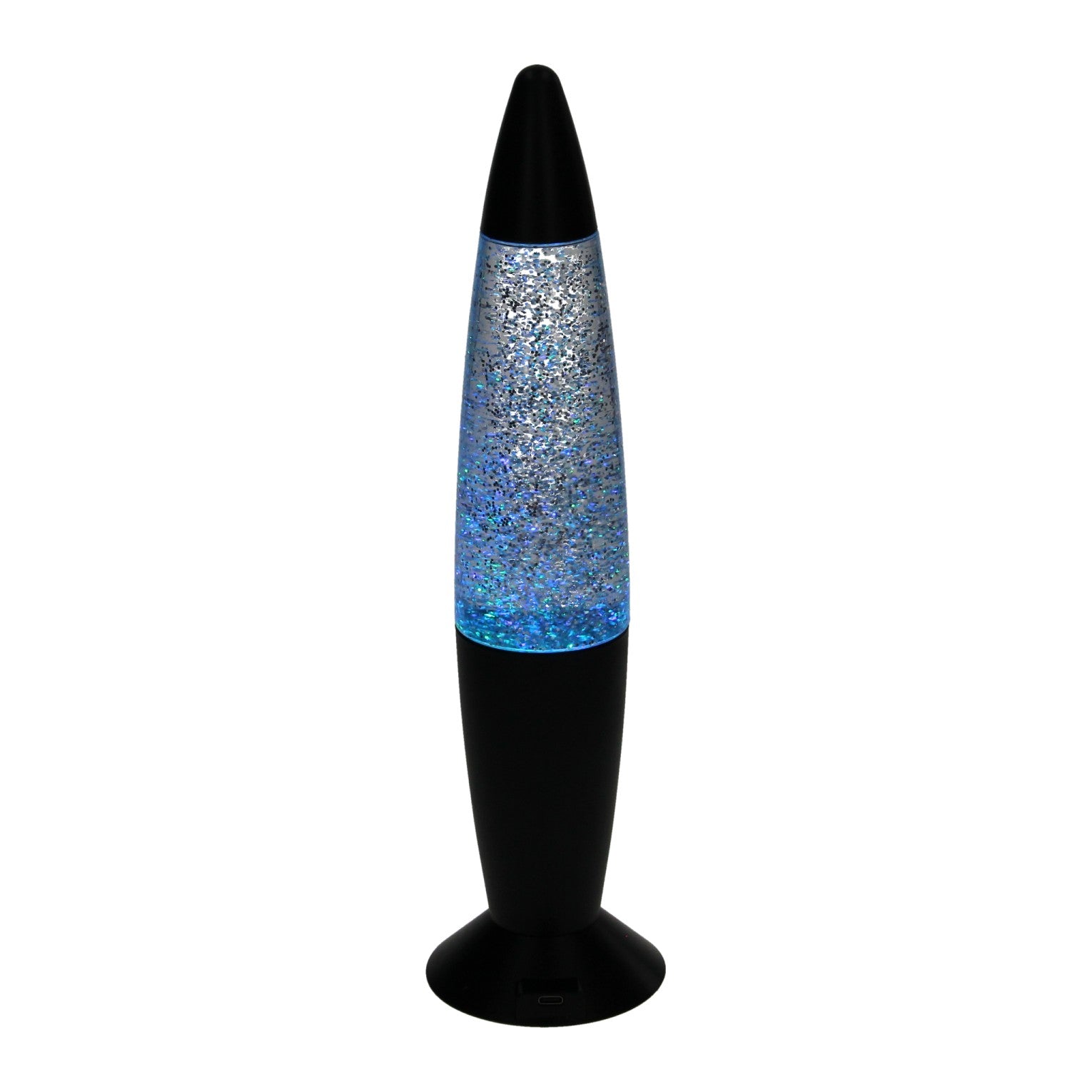 Glitter ledlamp kleurveranderend, 34cm
