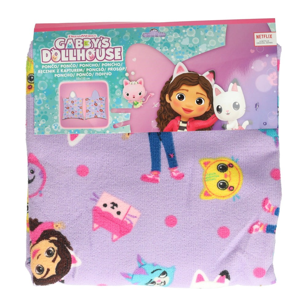 Puch handdoek poncho gabby's poppenhuis
