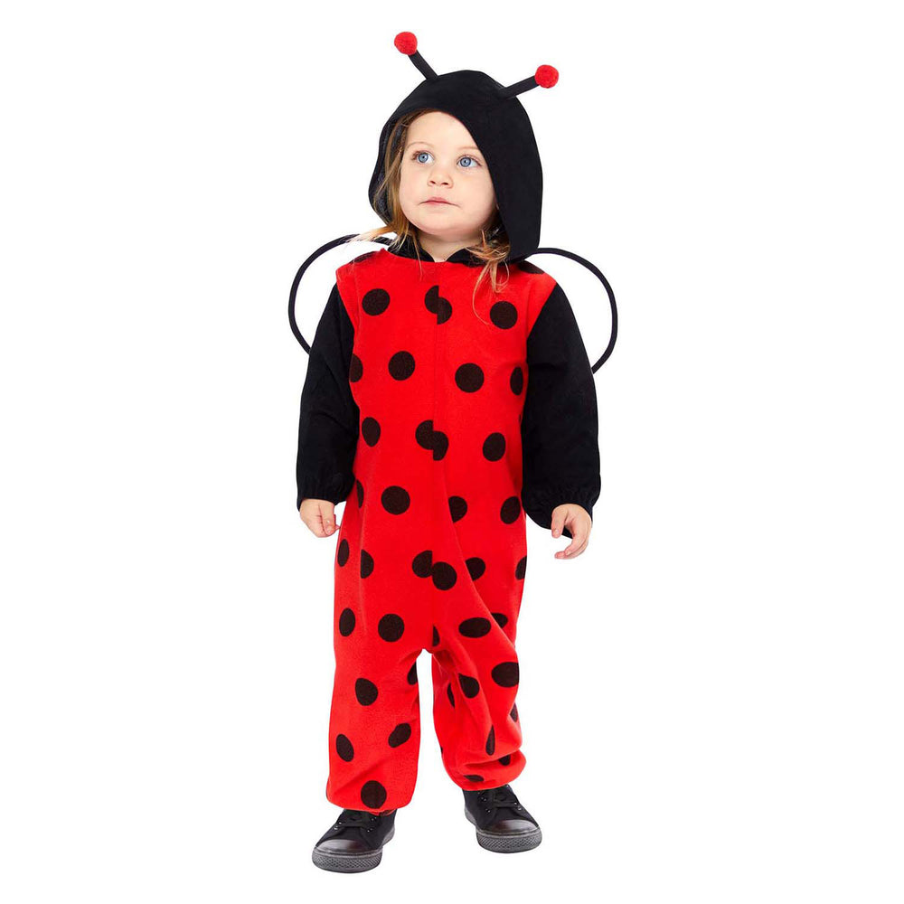 Babykostuum lieveheersbeestje onesie - 12-18 maanden