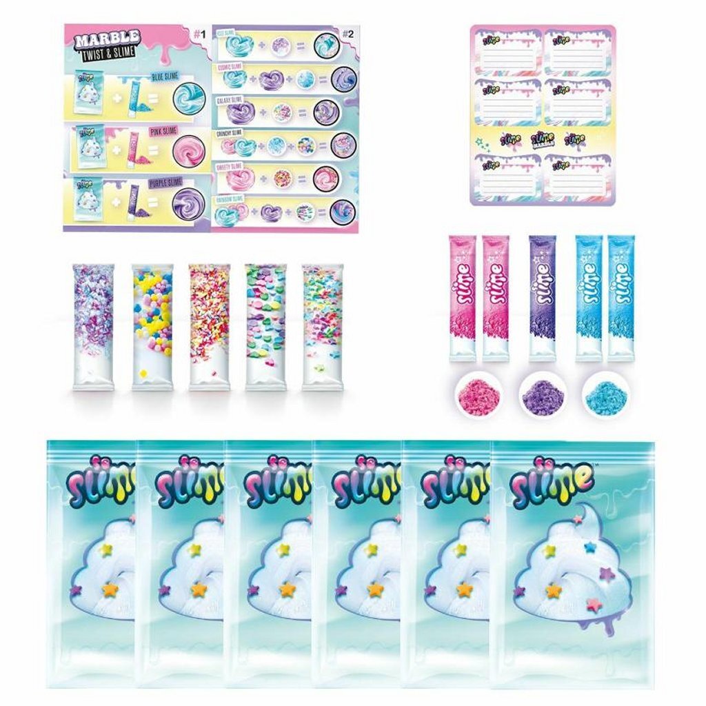 Dus slime twist stijl navulset