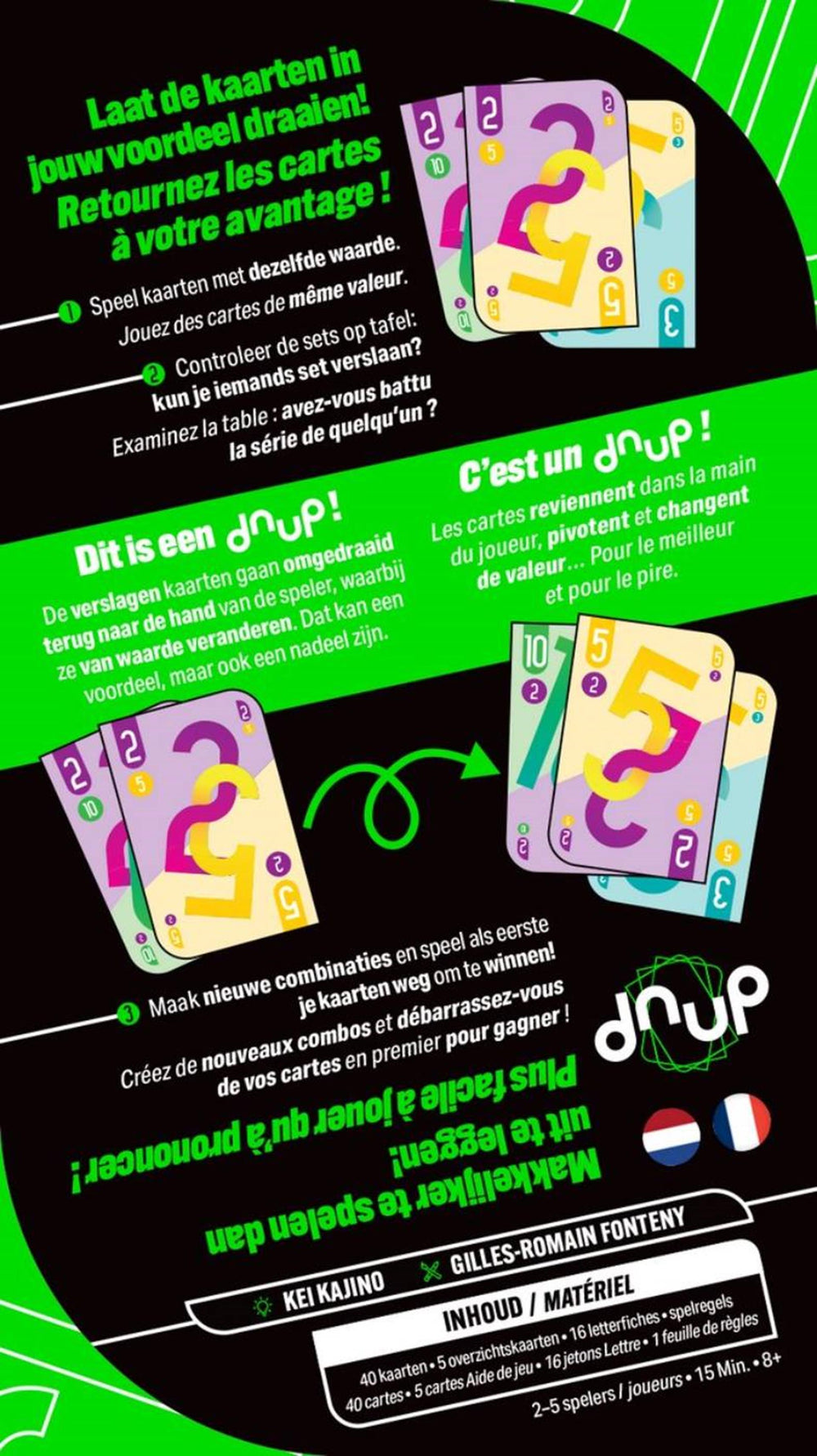 Asmodee dnup kaartspel (nl versie)
