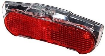 Axa led achterlicht reflector slim steady naafdynamo 80mm stvzo