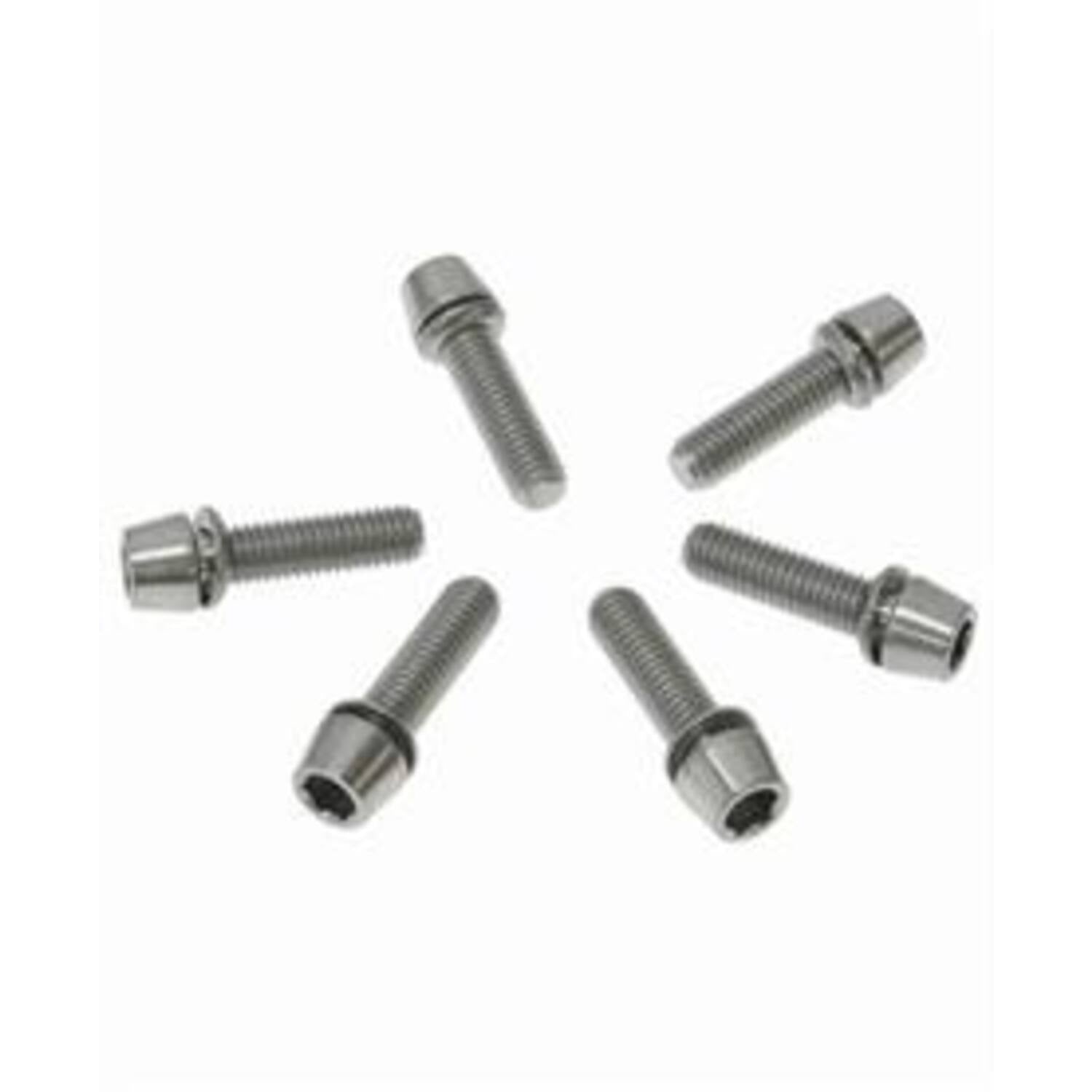 Ritchey - stuurpen wcs 4-assige vervangingsbouten titanium 6 stuks