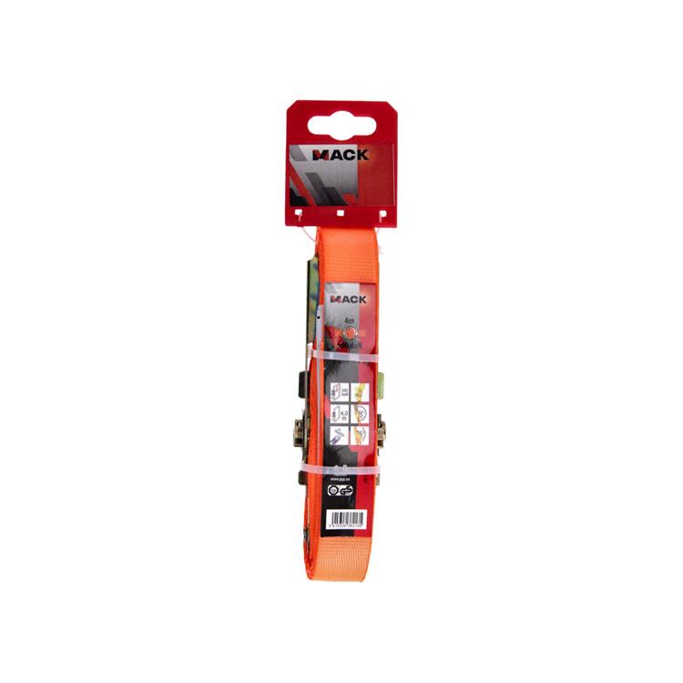 Mack 1023385 - spangordel polyester, ratelspanner 25mm-4m max500kg | 3 stuks