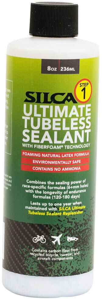 Silca bandenafdichtmiddel ultieme tubeless sealant . sealant ult. tubeless sealant 240ml