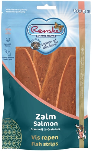 Renske Gezonde beloning vleesstrip zalm