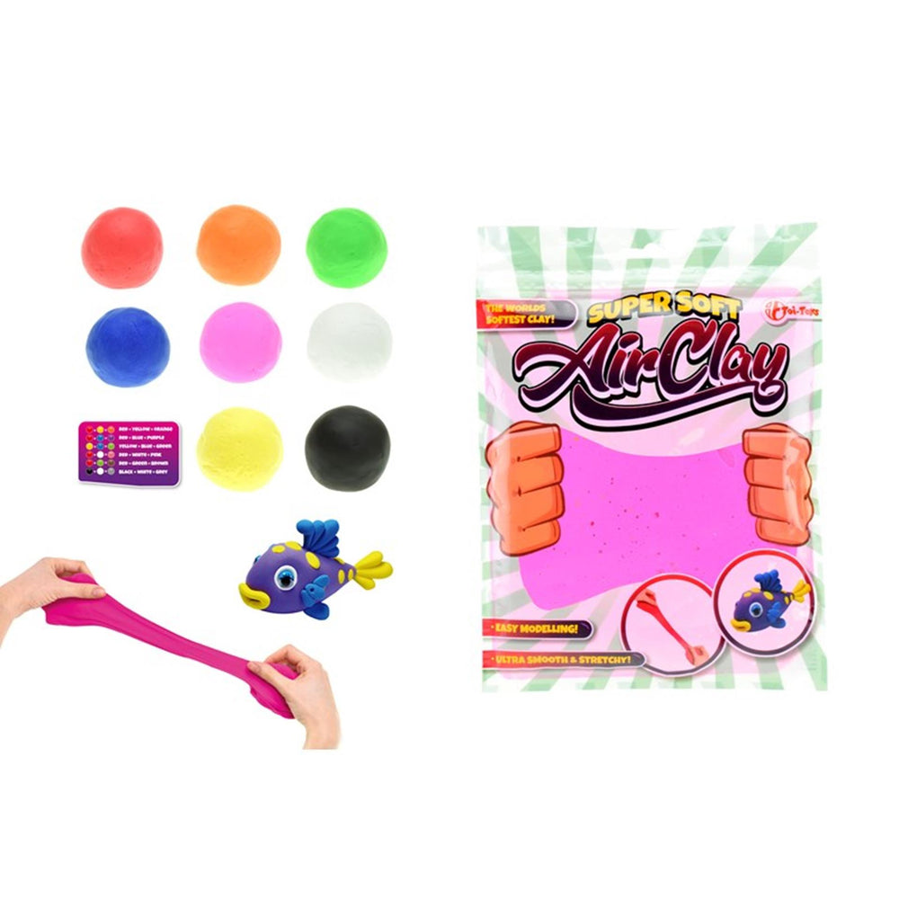 Toi-toys toi toys super zachte stuiter air-clay 60 gram