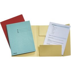 Mappen esselte 3 flappen a4 240x318mm oranje
