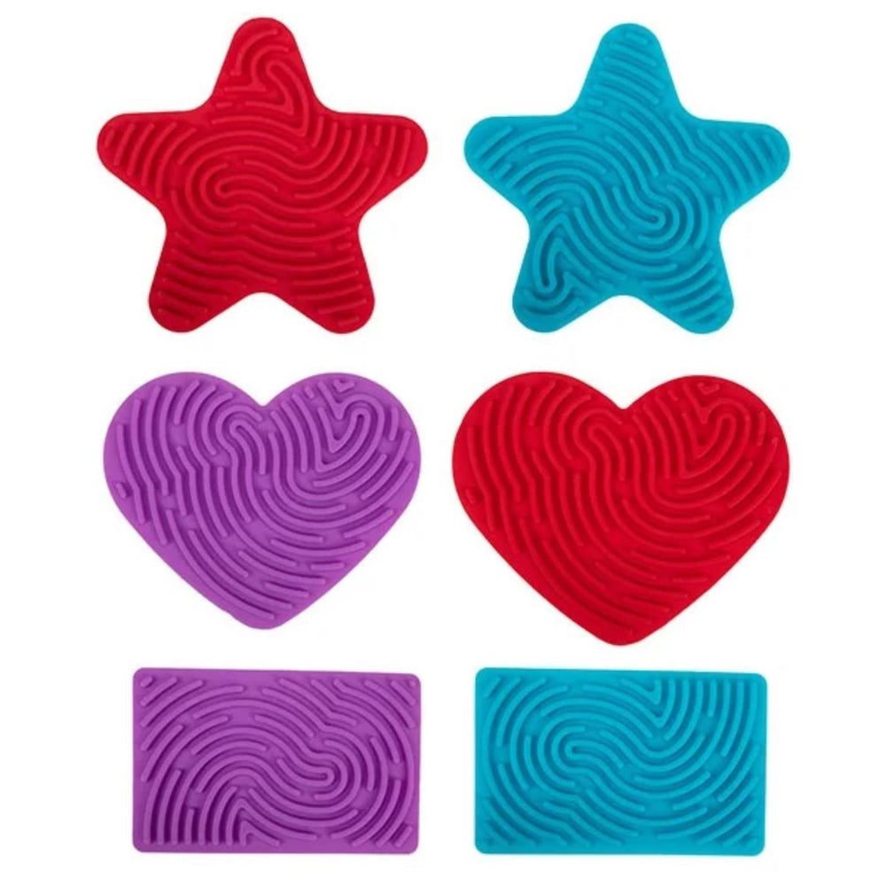 Toi-toys toi toys fun figurenplaat curly board met 12 slierten 20x26cm