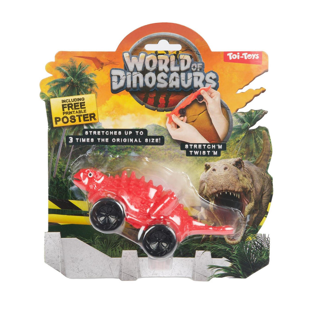 Rekbare dino auto