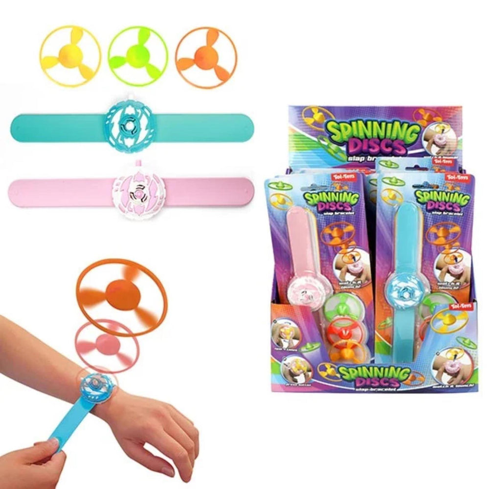 Toi-toys toi toys fun klaparmband met afschieter en 3 discs