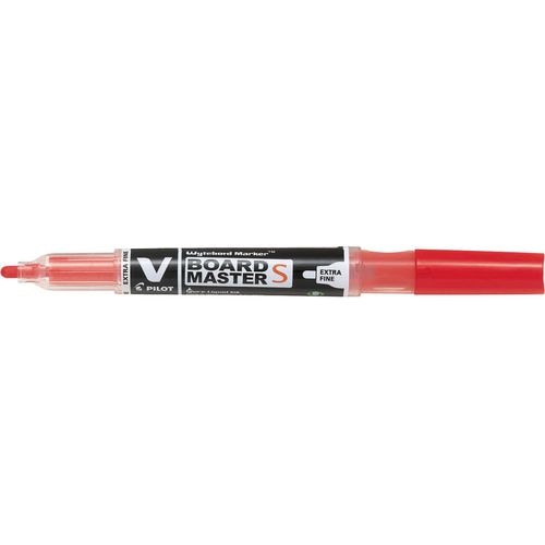 Marker v-board pilot extra fijn rood