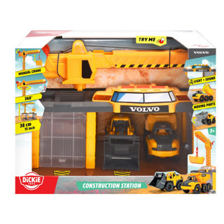 Dickie Toys constructiestation met licht en geluid