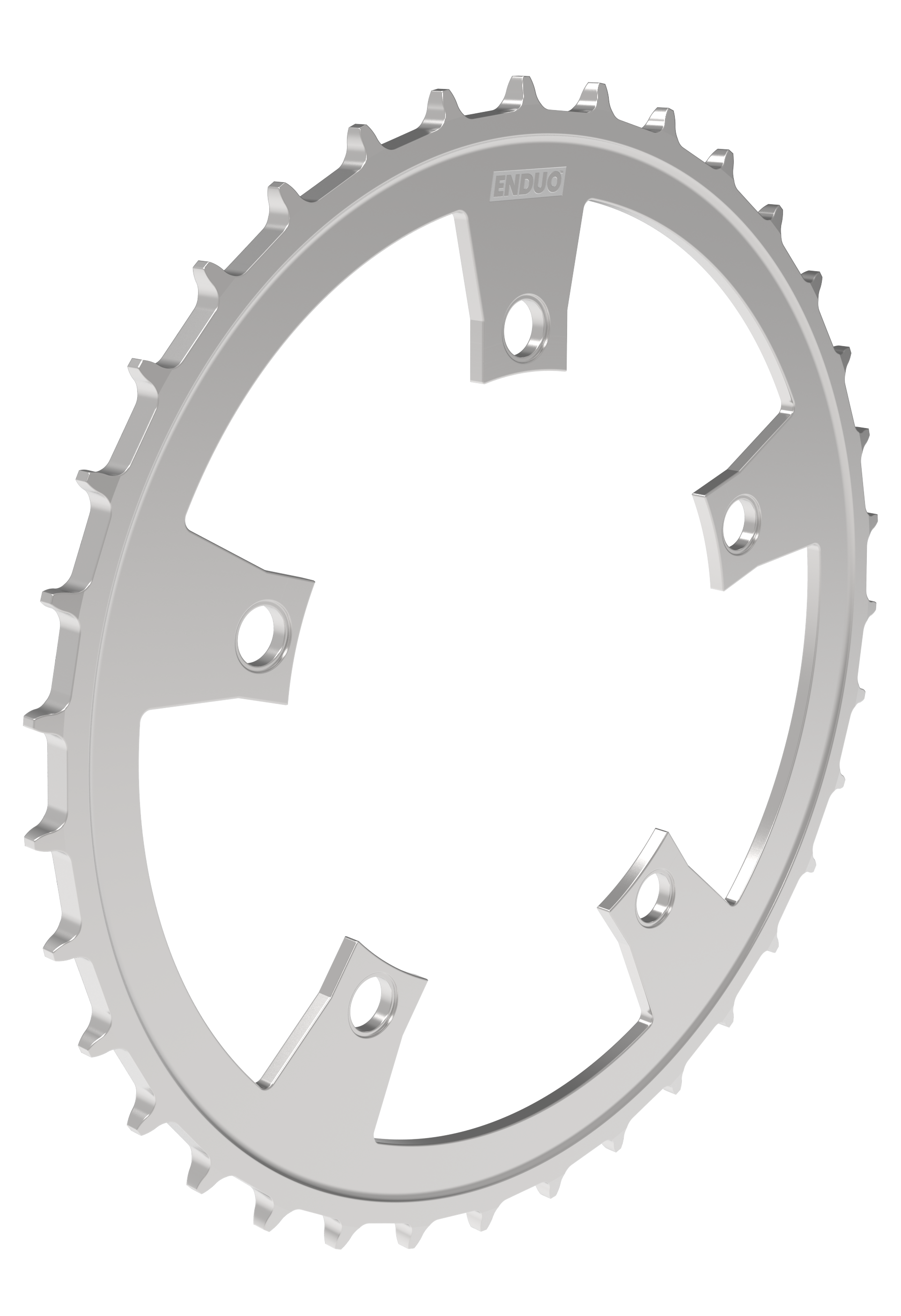 Kettingblad 70T Enduo Cargo 5-B 130-BCD Cl-46.7mm - zilver