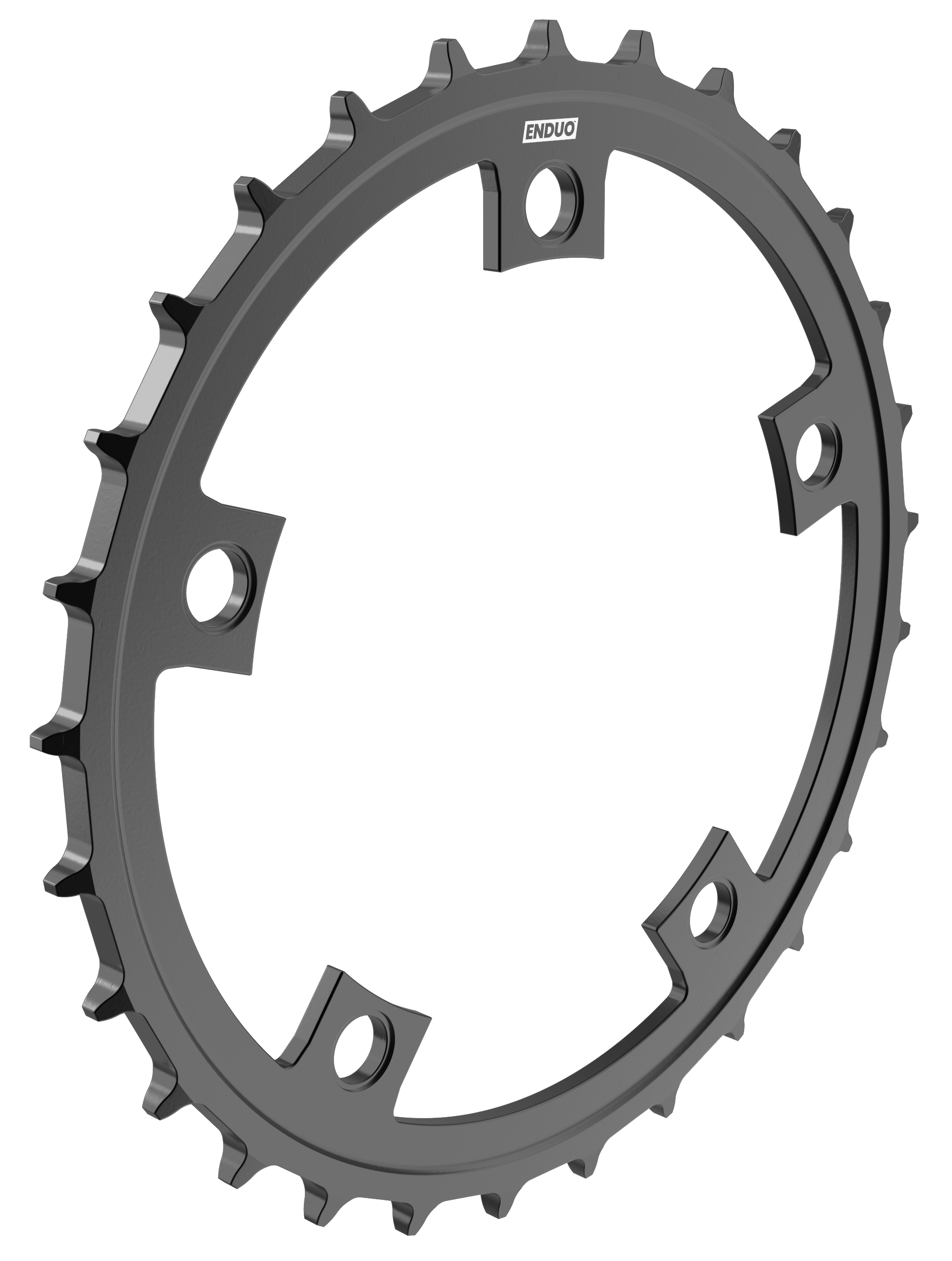 Kettingblad 58T Enduo Cargo 5-B 130-BCD Cl-46.7mm - zwart