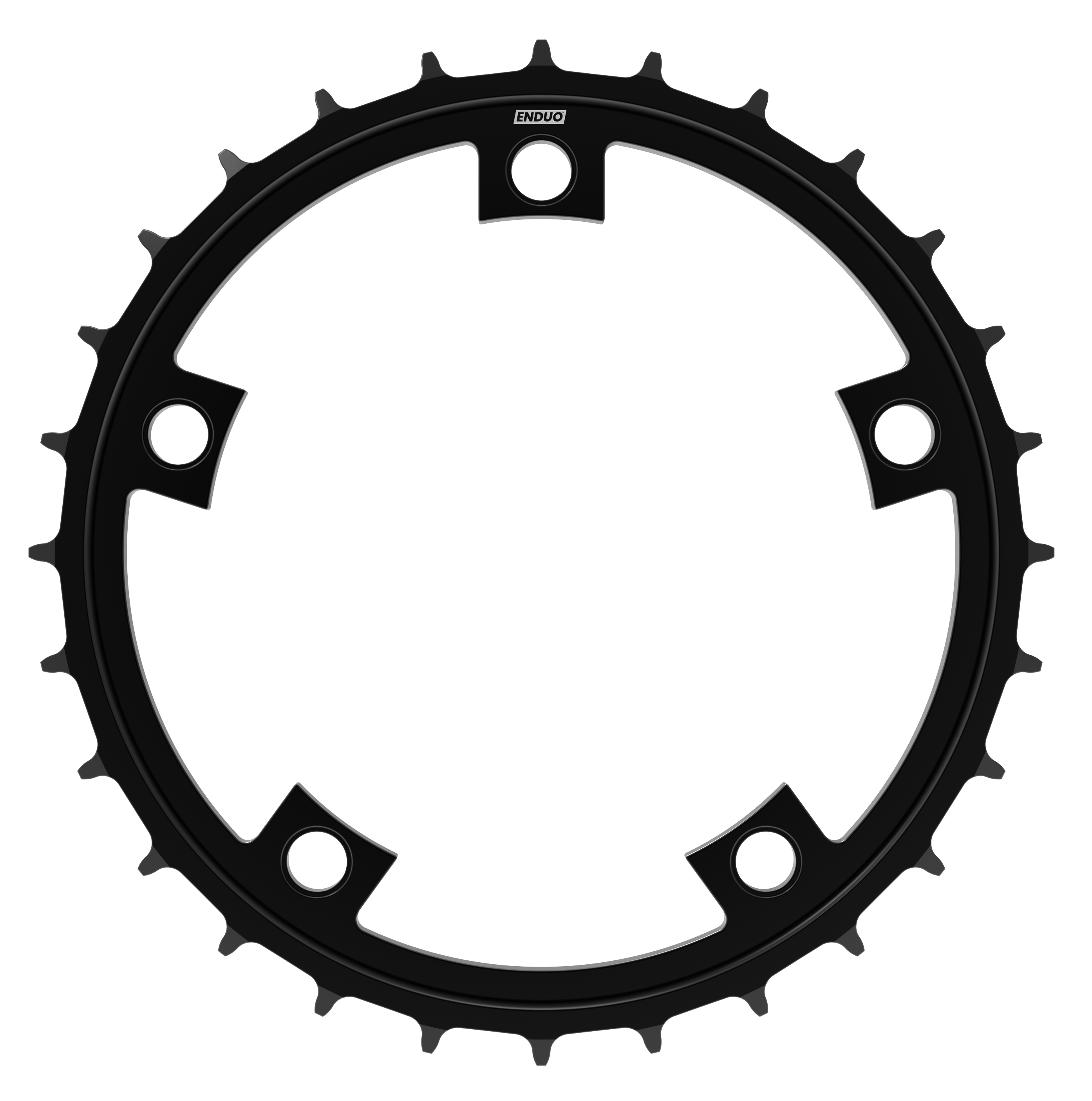 Kettingblad 56T Enduo Cargo 5-B 130-BCD Cl-46.7mm - zwart