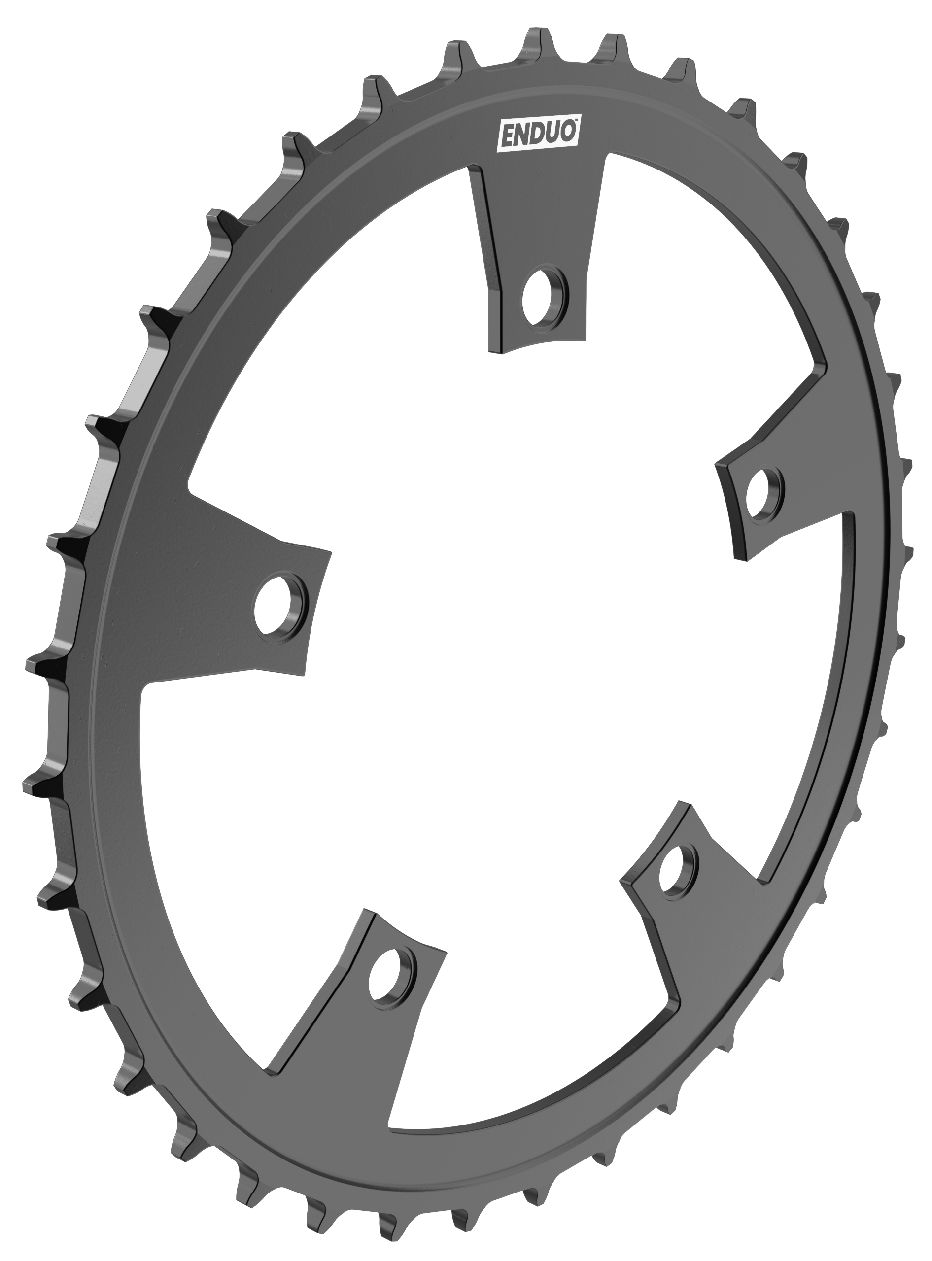 Kettingblad 54T Enduo Cargo 5-B 130-BCD Cl-46.7mm - zwart