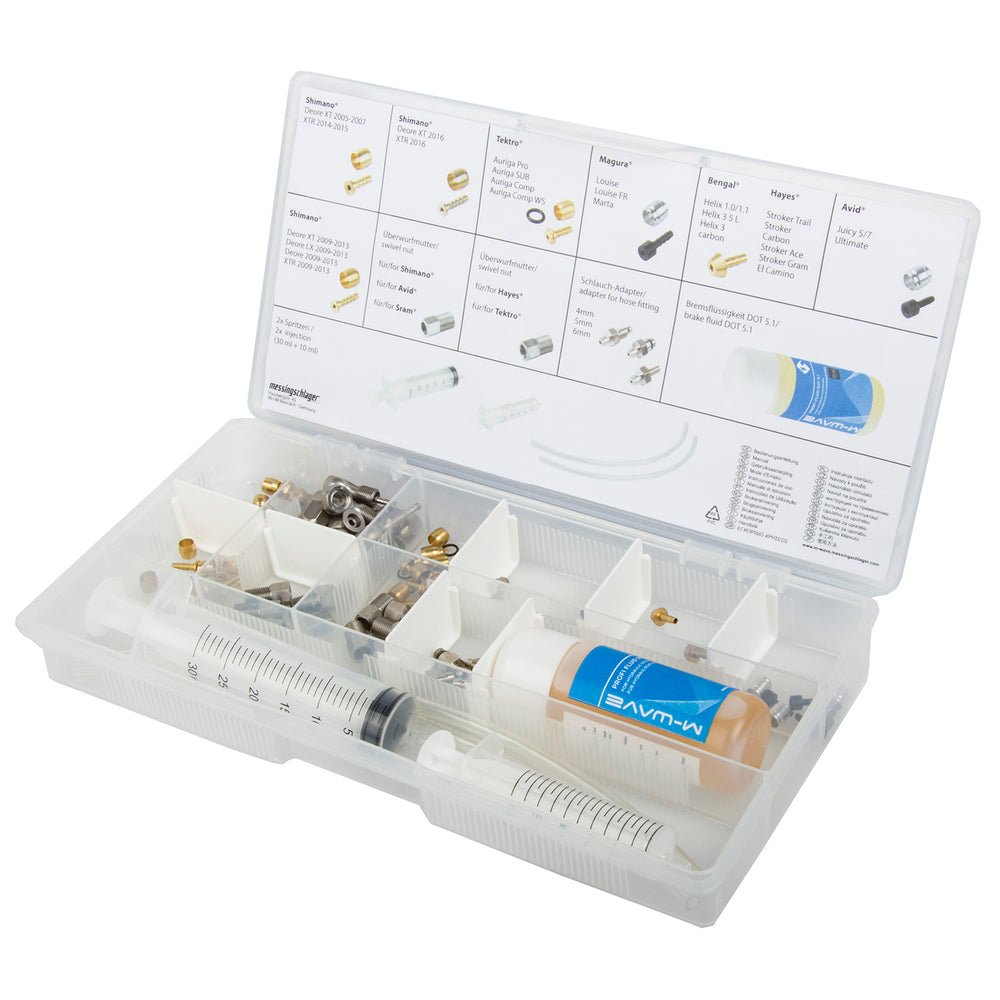 M-wave brake doc box bleeding kit for disc brakes