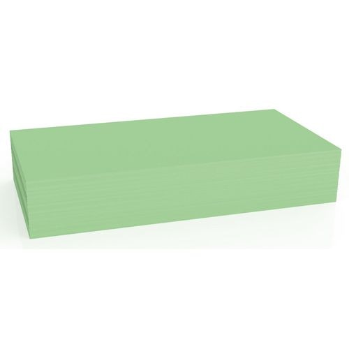 Presentatiekaarten magnetoplan groen rechthoekig 250 stuks