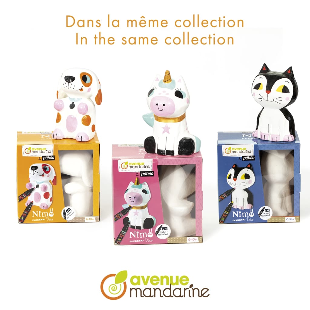Avenue Mandarine Avenue Mandarine Tekenset Nimo Deco Victor de Kat
