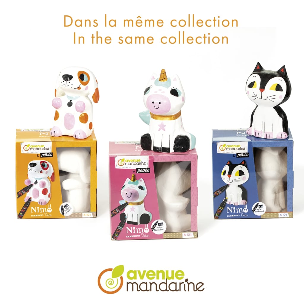 Avenue Mandarine Avenue Mandarine Tekenset Nimo Deco Michele de Eenhoorn