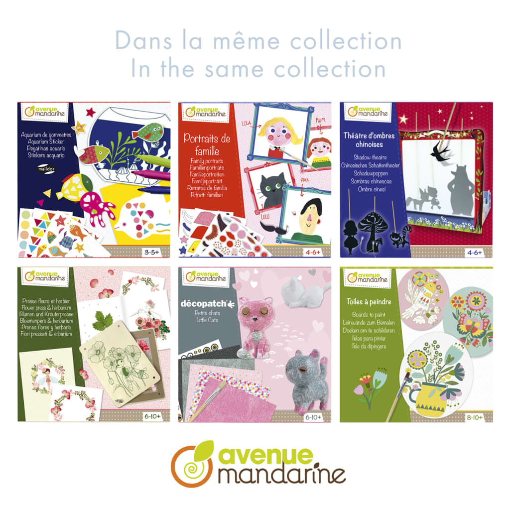 Avenue Mandarine Avenue Mandarine Knutseldoos Origami-initiatie