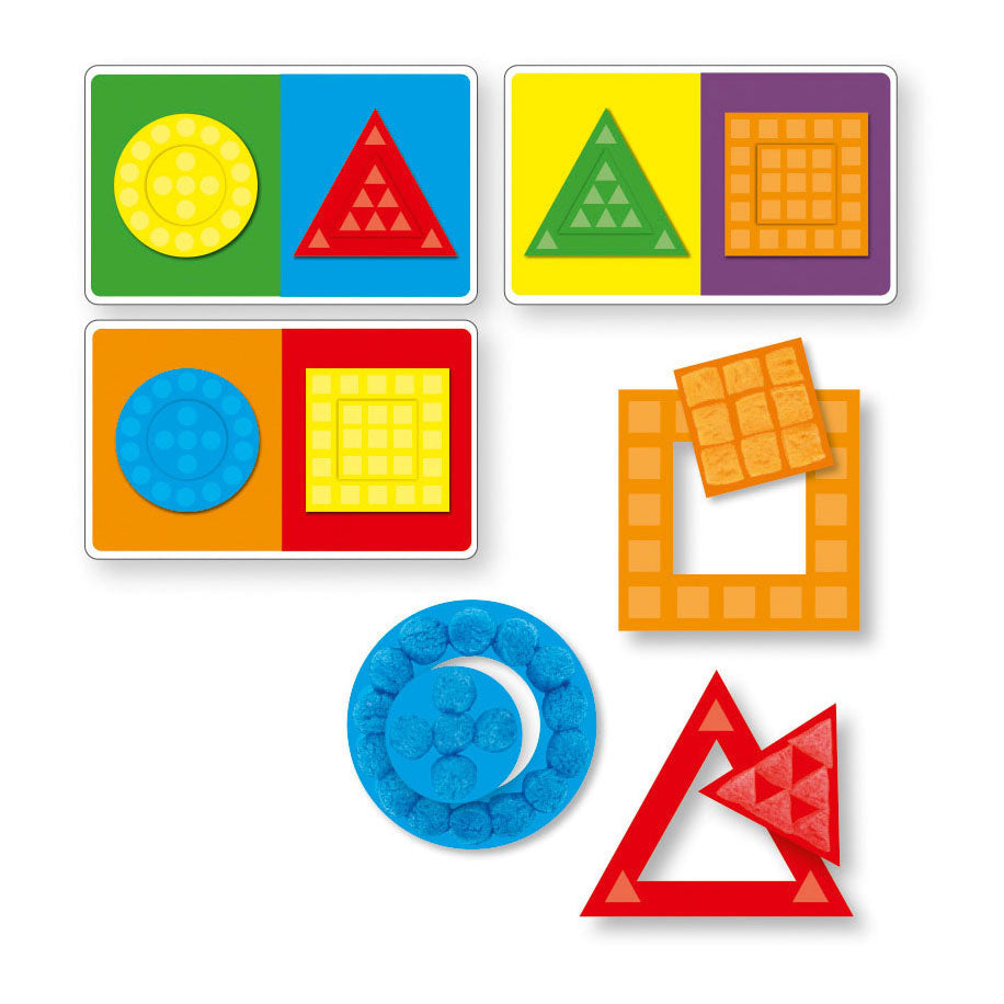 Playmais kleuren vormen