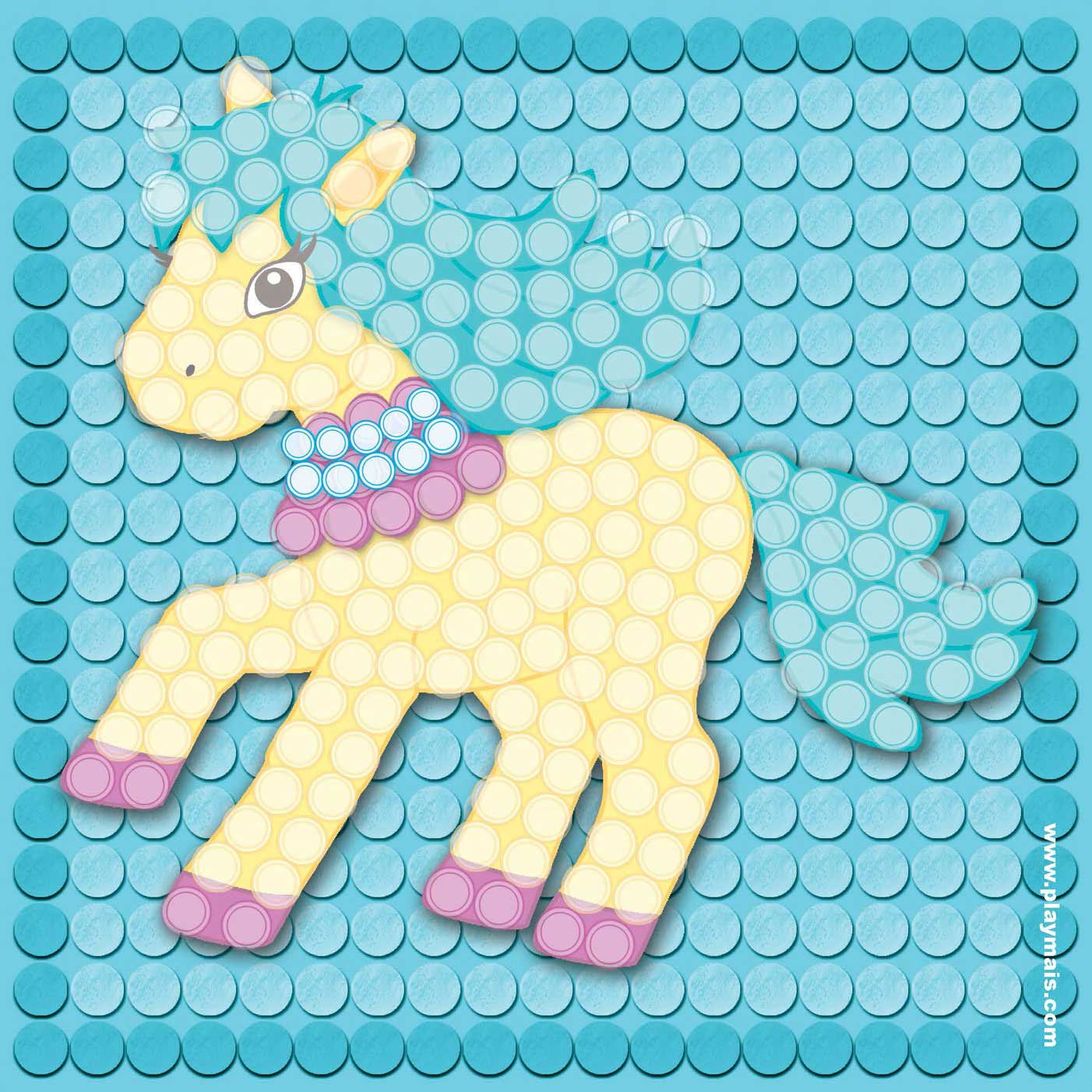 PlayMais Mozaïek Pony