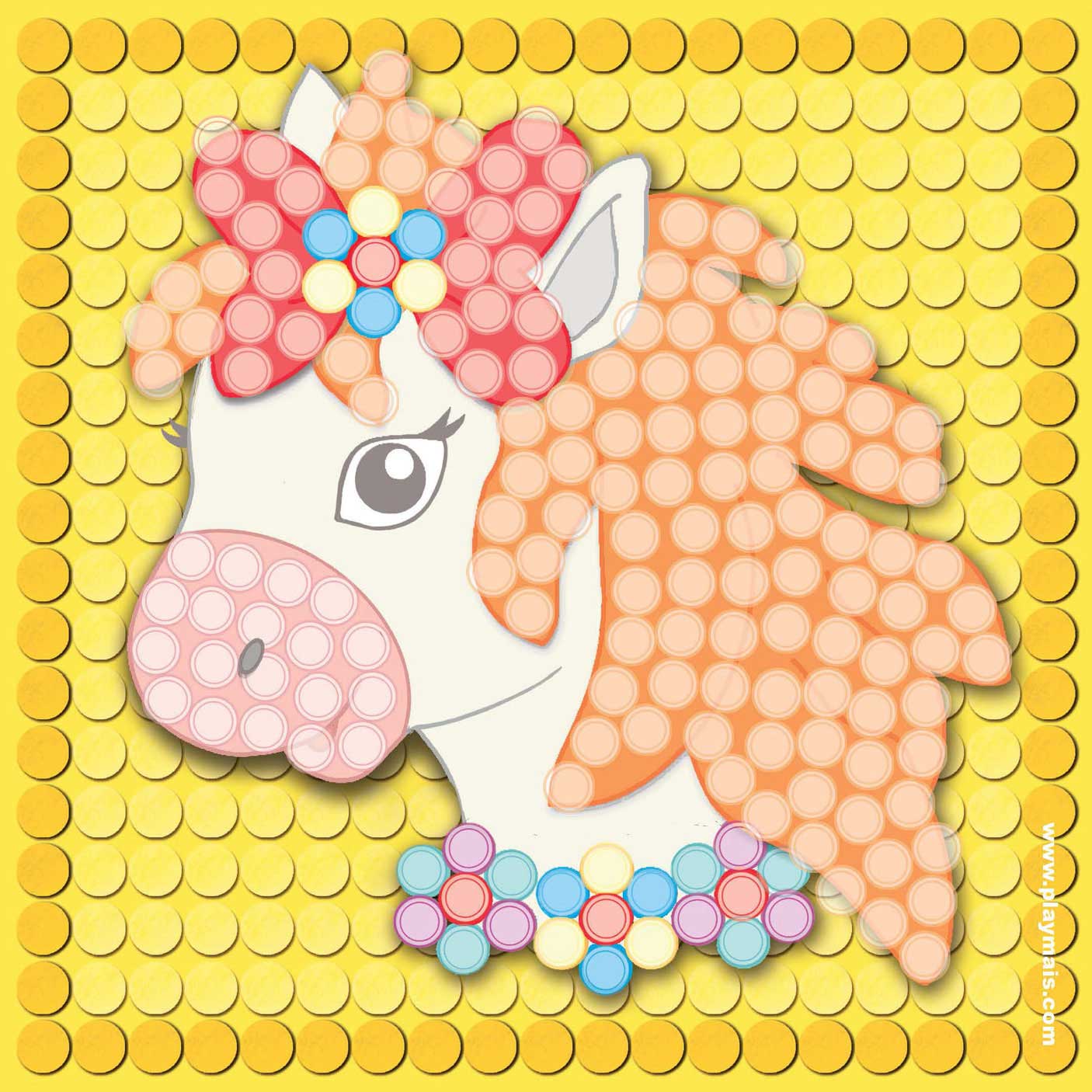 PlayMais Mozaïek Pony