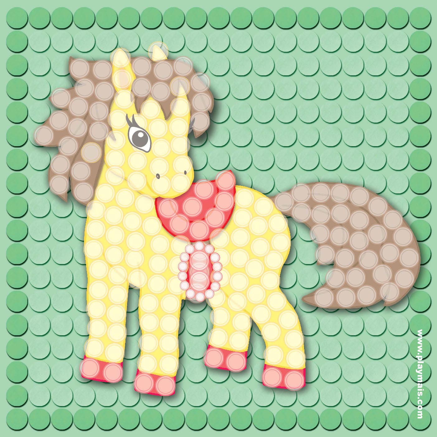 PlayMais Mozaïek Pony