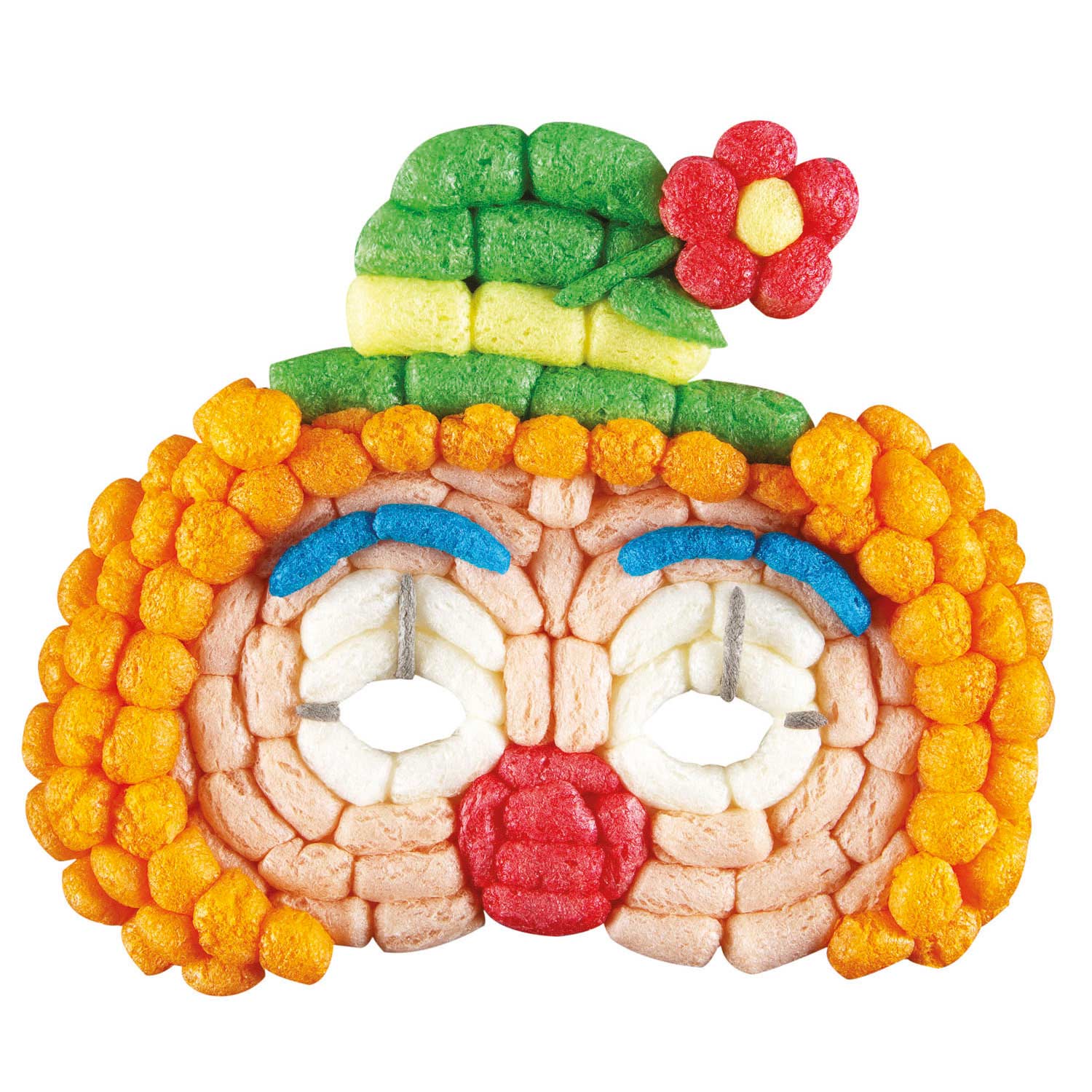 Playmais maskermatras, 6st. (&gt;500 stukjes)