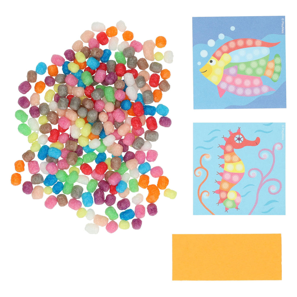 Playmais mini mosaic - onderwaterwereld
